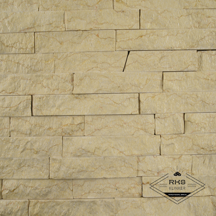Фасадный камень Полоса - Мрамор Солнечный в Липецке